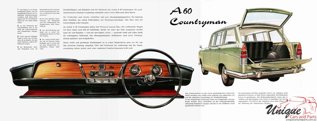 1969 Austin A60 Countryman Brochure Page 7
